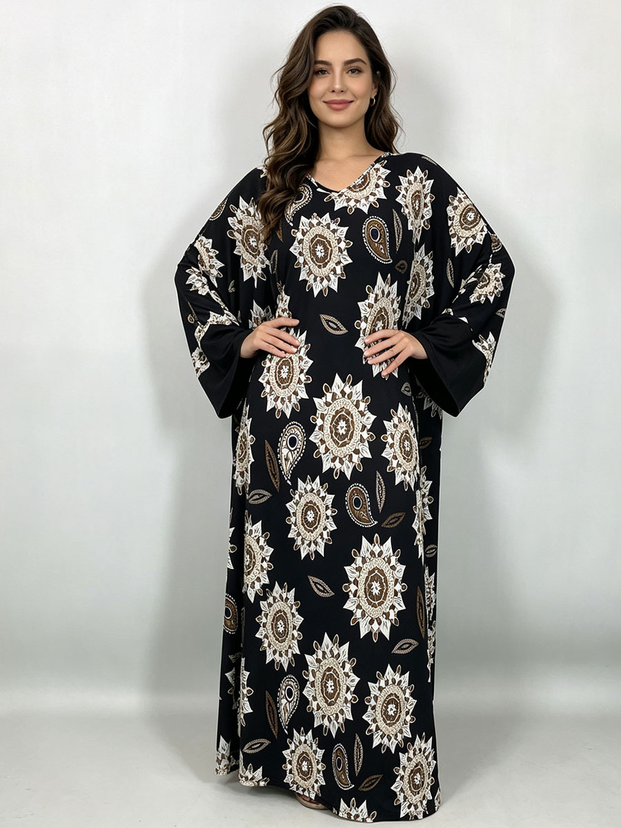 Robe maxi grande taille pour f - Boho Summer Beach Maxi Dress avis et prix