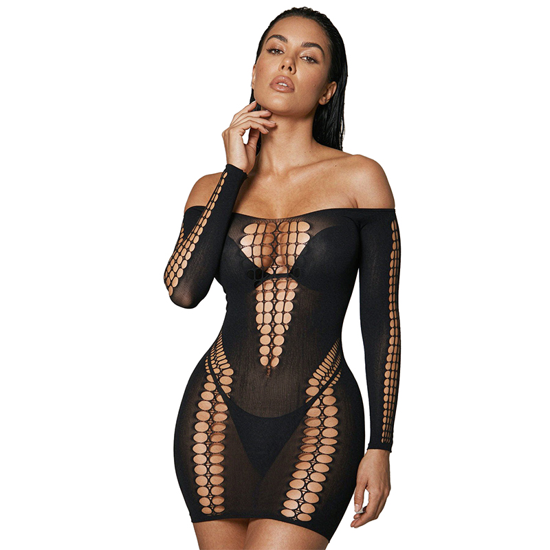 Robe de plage transparente à m - Sexy Mesh Sheer Bodycon Dress avis et prix