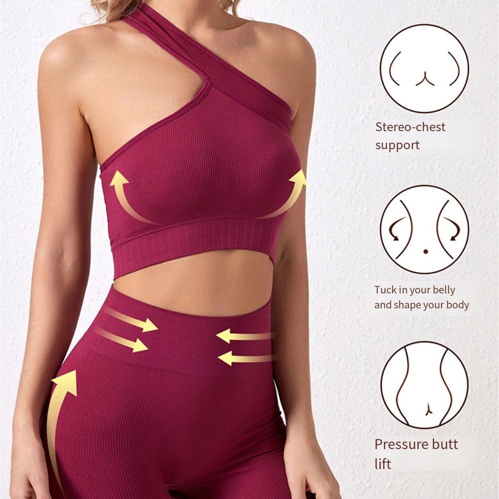 Ensemble de sport pour femmes, - Seamless Ribbed Workout Tank Top avis et prix