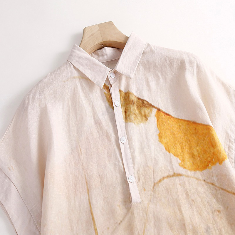 Robe chemise décontractée en c - Casual Loose Linen Shirt Dress avis et prix
